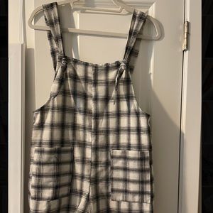 Grey Bandit Checkered Overalls
